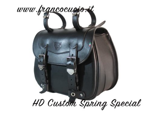 HD Custom Bag Spring Estendibile - sinistra - Nera - immagine 4