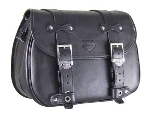 Custom Bag Spring (Destra) Estendibile - Harley Davidson Sportster - Nera - immagine 2