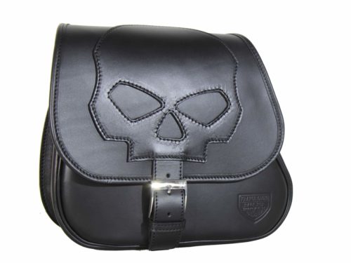 Skull Bag Nera - Harley Davidson Sportster - immagine 3