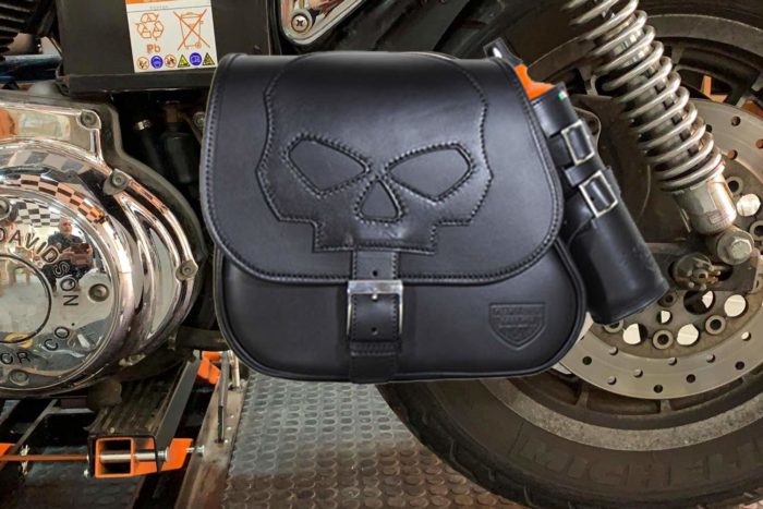 Skull Bag Nera - Harley Davidson Sportster