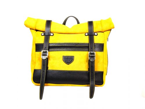 Zaino Roller Bag - Scamosciato Giallo - immagine 2