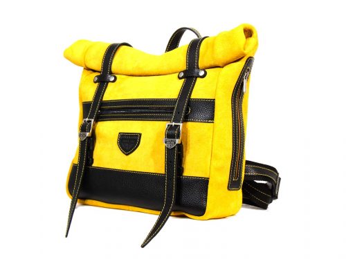 Zaino Roller Bag - Scamosciato Giallo - immagine 3