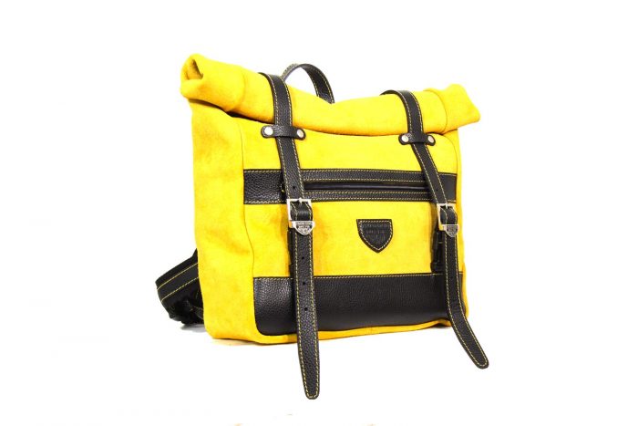 Zaino Roller Bag - Scamosciato Giallo