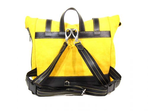 Zaino Roller Bag - Scamosciato Giallo - immagine 5