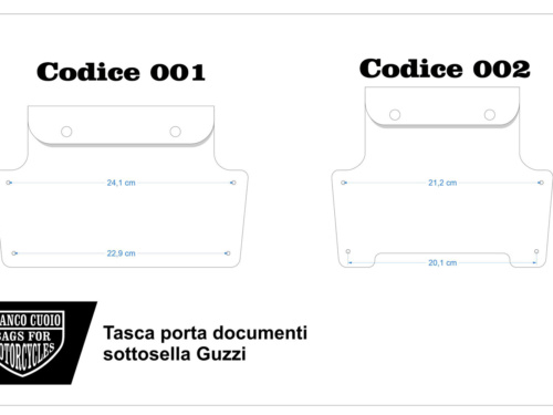 Tasca Porta Documenti Guzzi - Testa di moro - immagine 2