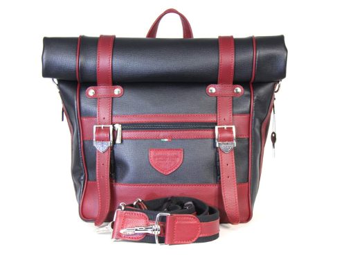 Zaino Roller Bag Small Lux - Rosso Nero - immagine 2