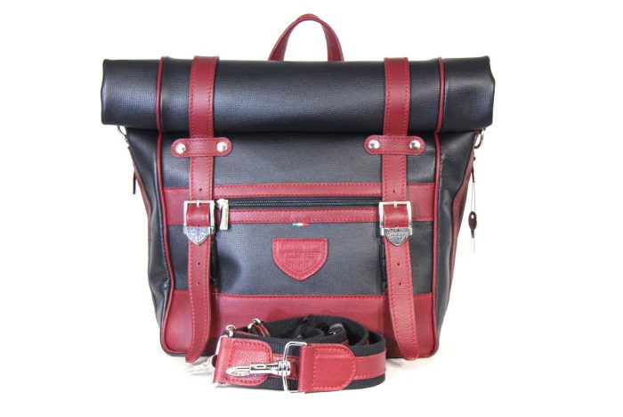 Zaino Roller Bag Small Lux - Rosso Nero