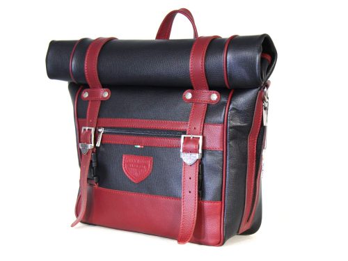 Zaino Roller Bag Small Lux - Rosso Nero - immagine 3