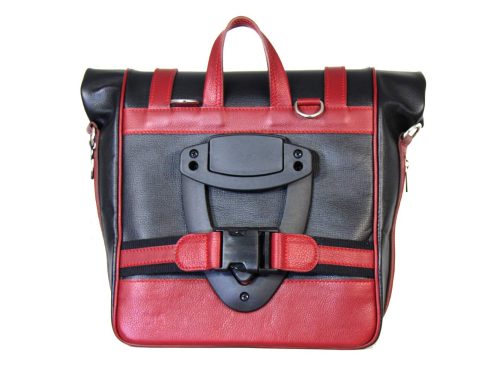 Zaino Roller Bag Small Lux - Rosso Nero - immagine 5