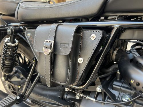 Tasca Fianchetto Coppia Guzzi V9 Bobber Nero - immagine 5