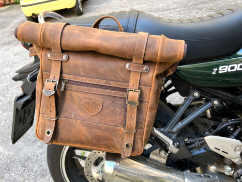 Borsa laterale - Kawasaki z900RS - Roller Bag DX con Telaio UNIT e Sgancio Rapido ClicFix - immagine 5