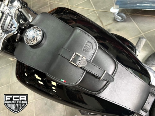 Fascia serbatoio Harley Davidson - Softail Standard Nero - immagine 2