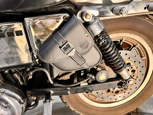 Borsa laterale per Harley Davidson Sportster - Triangolino Sinistro - immagine 3